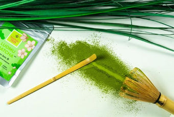 Matcha jäätee